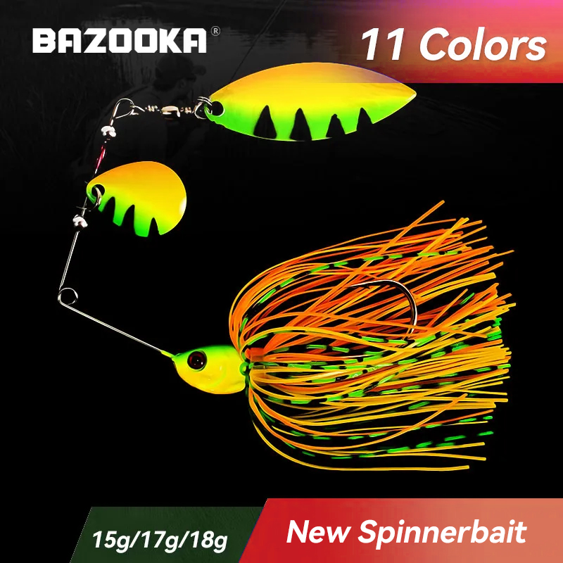 Fishing Lure Jerkbait - 바주카포 15g 18g 스피너베이트 낚시 루어