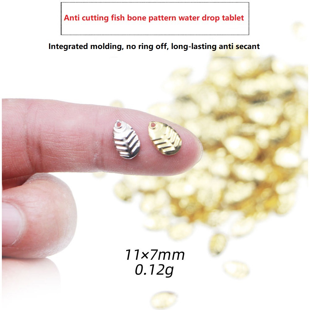 50 개/몫 DIY 낚시 스피너 스팽글 링 미끼 미끼  - Fishing Lure Spinner 리뷰 및 가격