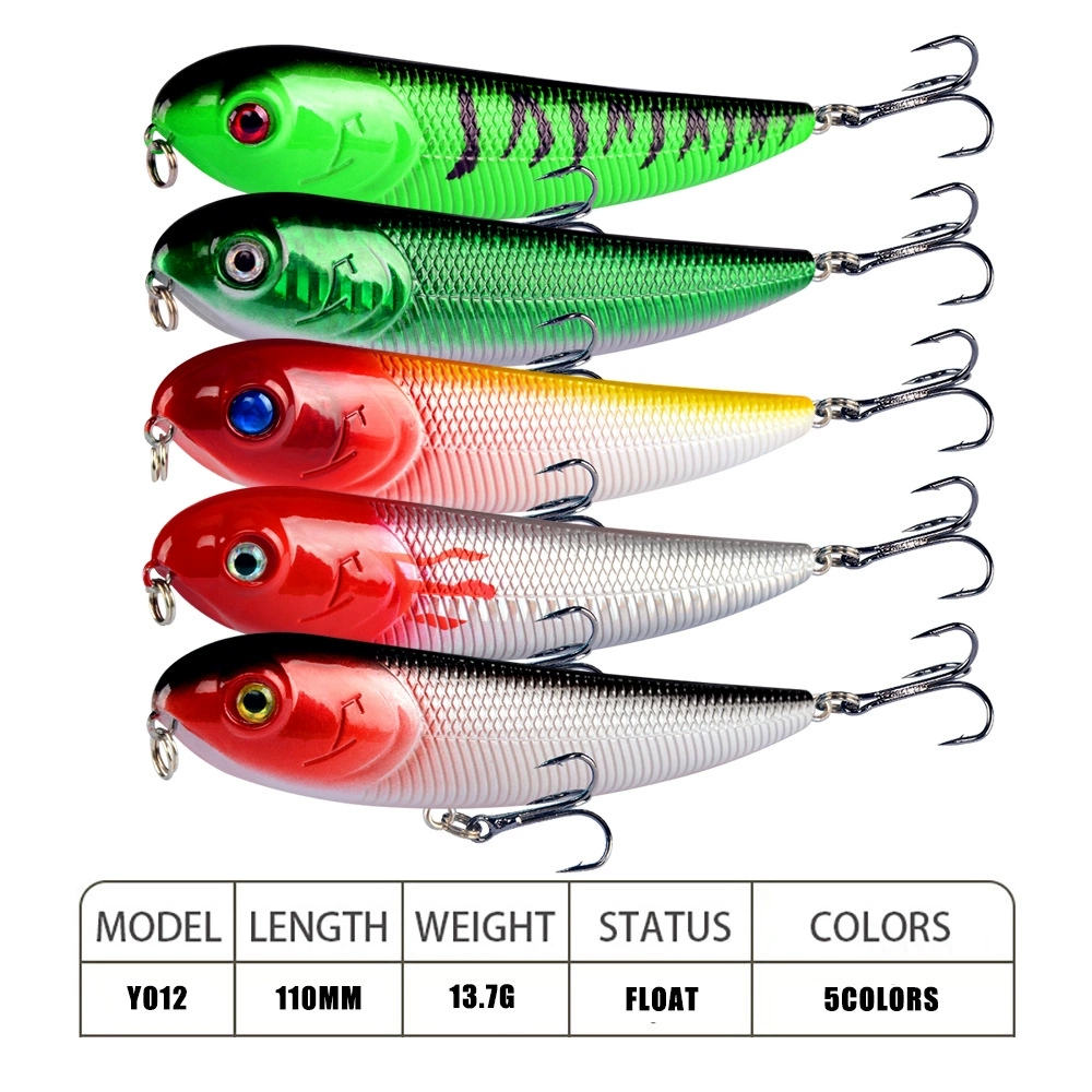 110mm/14g 신형 탑워터 펜슬 WTD 표면 낚시  - Fishing Lure Topwater 리뷰 및 가격
