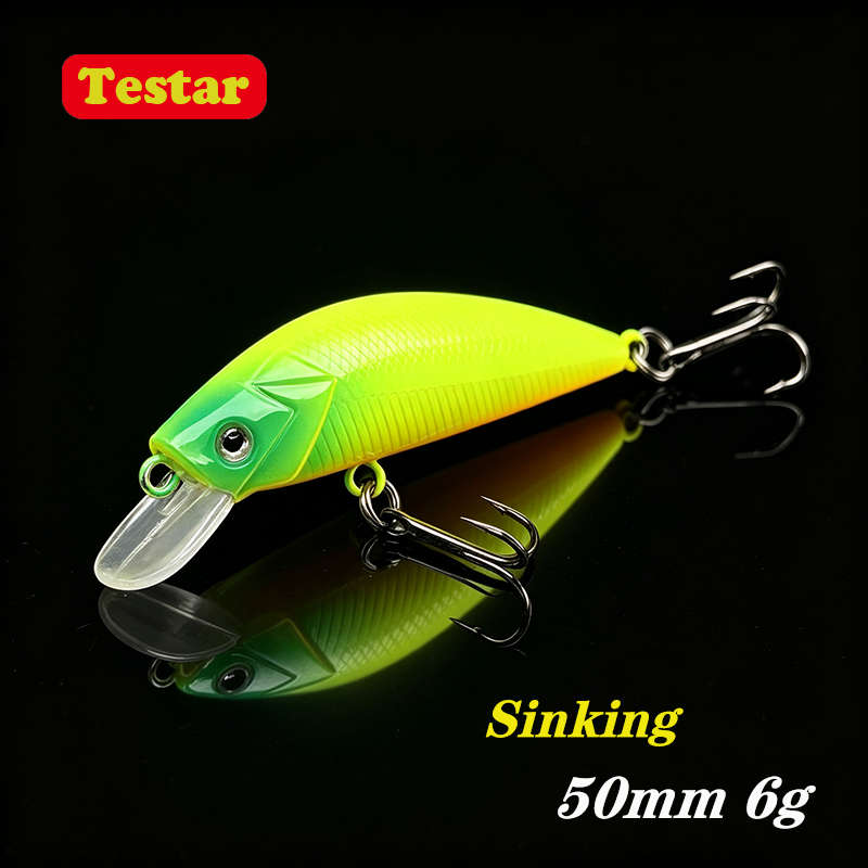 테스타 50mm 6g 싱킹 미노우 베이트 하드 저크베이 - Fishing Lure Jerkbait 리뷰 및 가격